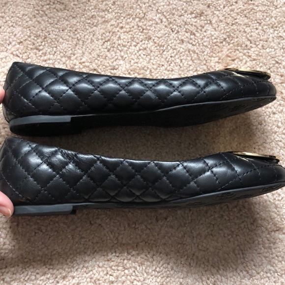 Tory Burch Quilted Flats - Picture 6 of 8